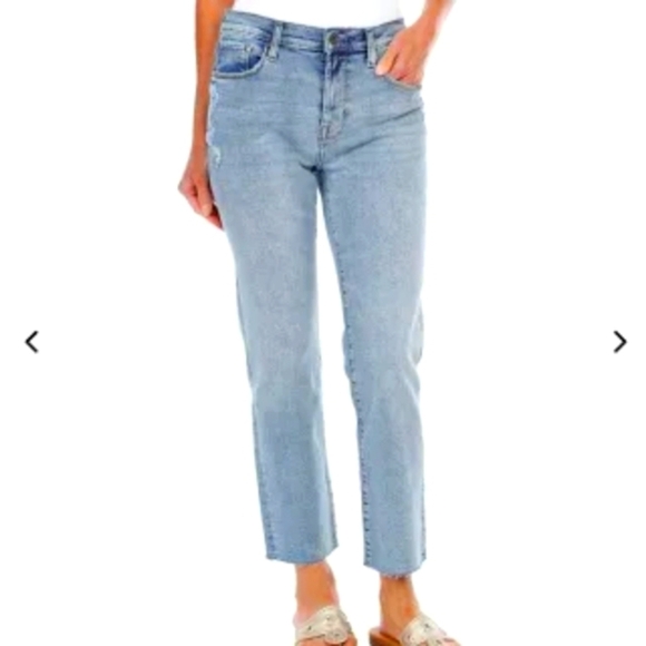 The Allie High Rise Slim Straight Jeans - Picture 12 of 14